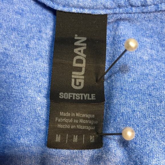 Gildan Go Astros Crew Neck Short Sleeve T-shirt M - Picture 3 of 5